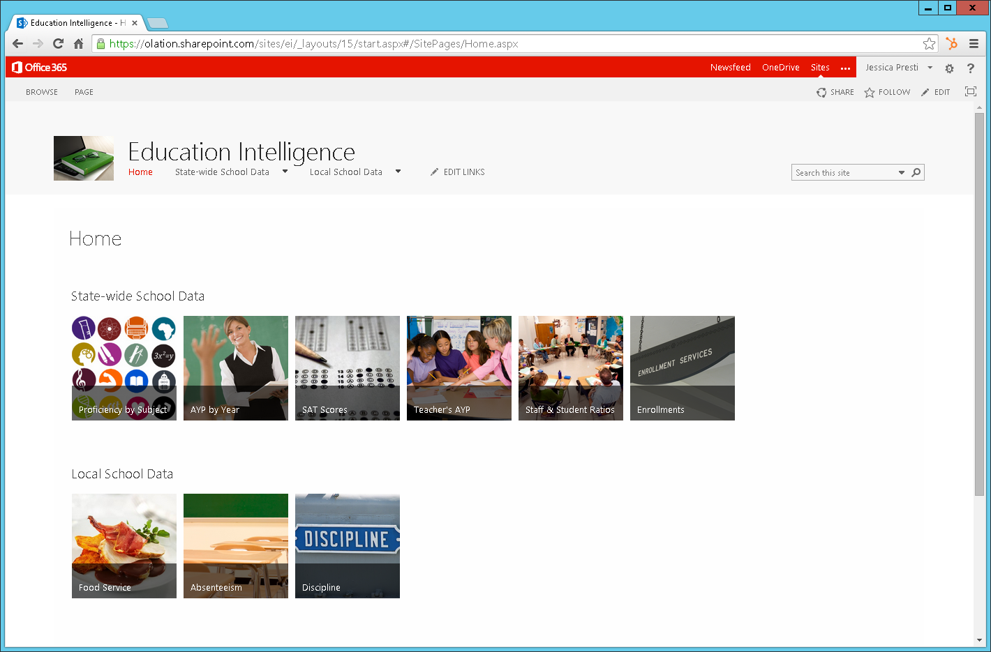 Education Business Intelligence Dashboard
